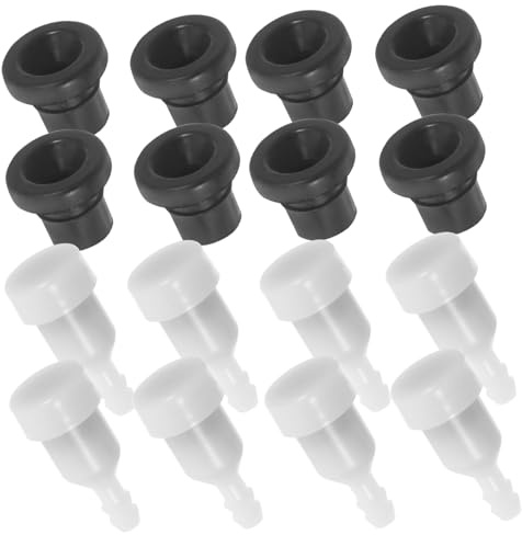 ABOOFAN Juego de 8 Válvulas Aireadoras para Ventilación del Tanque de Plástico para Motosierra, Repuestos de Precisión en Poda de Jardín y Tala Forestal