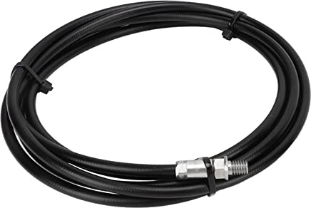 Cryfokt Tuyau de Frein de Modification de Vélo en Acier Inoxydable Câble de Frein Résistant aux Hautes Températures pour MT2 MT4 RACE, Réparation de Bricolage de Longueur de 2 M pour les Amateurs de