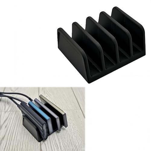 Desktop SSD Organizer Stand Compatible with SanDisk Extreme Portable, Vertical Hard Drive Holder Dock, Space-Saving Desk Storage Rack for External Solid State Drives