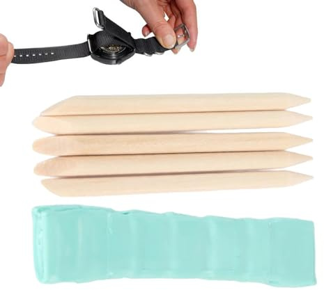 Rengöringskit – 6-pack professionell för detaljering av klockfodral och smycken, reptålig metallpolering dammhållare för infattningar, länkar, kronor och armband från lyxiga klockor |