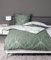 Janine Biancheria da letto in raso makò, J.D. 135 x 200 cm + 80 x 80 cm, giada salvia