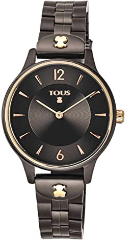 TOUS Watches len Reloj para Mujer Analógico de Cuarzo con Brazalete de Acero Inoxidable 100350610