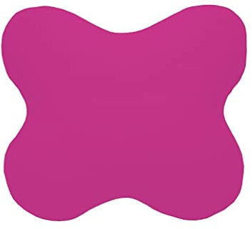 Dukal | Bezug für ACAMAR Seitenschläferkissen Nackenstützkissen | aus hochwertigem DOPPEL-Jersey | 100% Baumwolle | Farbe: Fuchsia