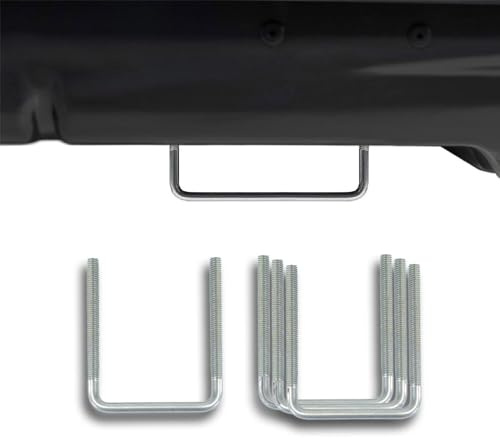 Menabo U-Befestigung Satz U-Bügel 80MM kompatibel mit Dachkoffer Dachbox