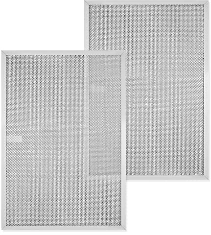 BPS1FA36 Aluminum Range Hood Filter 17-1/4X 11-3/4X 3/8 for Broan Nutone Allure QS1 36 and 36 WS1 WS2 Range Hood Filter Replacement 5 Layers, 2 Pack