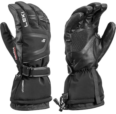 Leki Guantes Detect XT 3D, Negro, EU 7