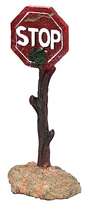 AOKWAWALIY Aquarium Sign Aquarium Warning Sign Aquaristic Accessories Resin Decoration Ornament Emblems Decorations for Aquariums Artificial Aquarium Decorations Tank The Sign Street Sign