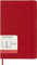 Moleskine Daily Planner, Agenda Giornaliera 12 Mesi 2025, Copertina Rigida e Chiusura Elastica, Colore Rosso Scarlatto, Formato Large 13x21 cm