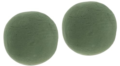 SEWACC 2St Blumenschlamm blumenstecker blumenarrangement blumenkugel Water Tank Blumenbasteln Blumenball Trockenschaum Pflanzen Schwamm Schaumstoffball zum Basteln trockener Blumenschaum