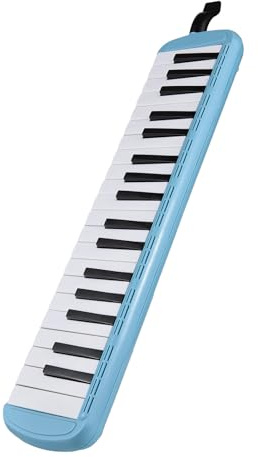 Solinder melodica 37 Tasten Melodica Instrument Melodica Air Piano Keyboard mit 2 weichen Blaspfeifen 2 Blasdüsen Melodica Blasinstrumente mit Tragetasche für Anfänger Erwachsene Geschenk