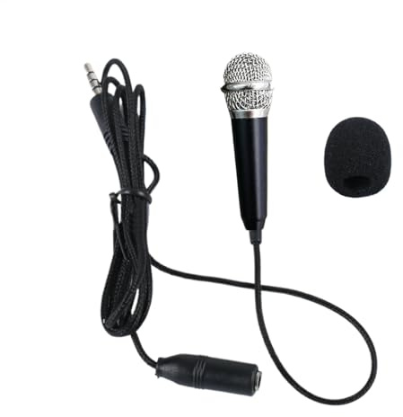Tragbares Telefonmikrofon l Clip-On-Handy-Mikrofon l Kompaktes Smartphone-Aufnahmemikrofon l Leichtes Handy-Mikrofon l Winziges Lavalier-Mikrofon Professionelle Audioqualität für verschiedene Handys