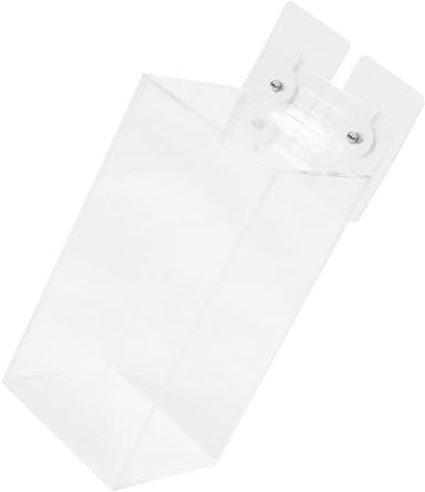 Tofficu Wall-mounted Glove Dispenser Box for Disposable Gloves Single Compartment Non-perforated Protective Storage Rack for Medical and Industrial Use