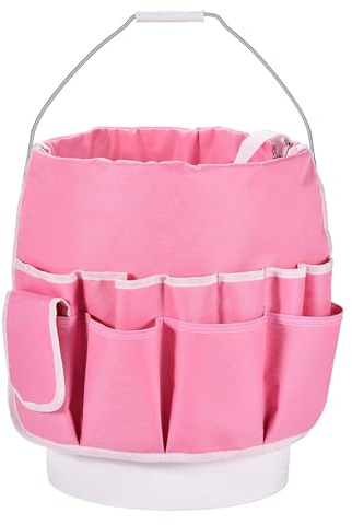 Sac à outils de jardinage – Organiseur Oxford de grande capacité de 81,3 cm | Sac fourre-tout robuste avec base épaisse, sac de rangement pour outils de jardin pour femme, papa, bricoleurs