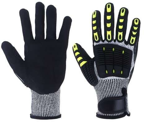Generisch Sicherheit Anti Vibration Sicherheits Arbeits handschuhe Verschleiß feste und schnitt feste Mechanik Schutz arbeits handschuhe
