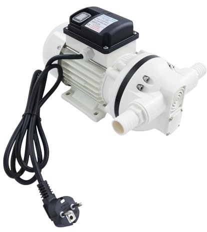 Membranpumpe Selbstansaugende Wasserpumpe Teichpumpe Brunnenpumpe 40L/min 220VAC Kabellänge 1,5m
