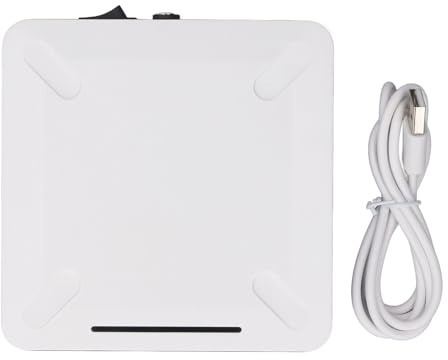 Generatore di Impulsi Scatola Quadrata, Generatore di Frequenza Ultra Bassa 7.83Hz, Generatore di Impulsi con Risonatore Audio per il Sonno con Cavo USB, Promuove il