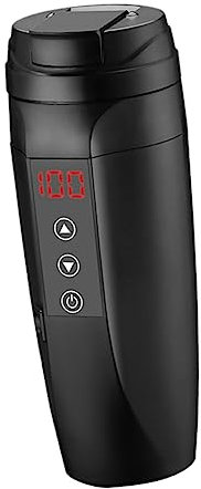 COLLBATH Taza Térmica 90w Calentador Eléctrico Para Coche Botella Ventosa Materiales Resistentes