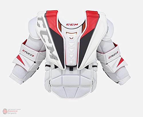CCM Extreme Flex 5 Goalie Hockey Arm&Body Protector White - Senior S