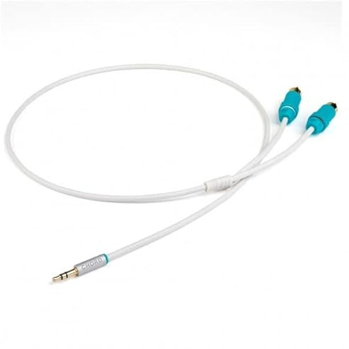 Chord C-Jack 3.5mm Jack to Stereo RCA Cable, 0.75m