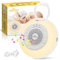 Aggiornato Rumori Bianchi per Neonato: Easy@Home 26 Rumore Bianco con Luce Notturna & Luce a 7 Colori, White Noise Machine Per Dormire, Viaggi, Asili Nido, USB Ricaricabile, Timer, Blocco Bambini