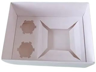 Clear Lid Bento Cake & Cupcake Box - 2 sizes! Baking packaging (10 pack)