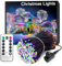 ARKOCHIC 30M Guirlande Lumineuse de Noël, 300 LED Lumières de Noël Intérieur et Extérieure Électrique 8 Modes Etanche Guirlande Décorative pour Maison Sapin Fenêtre Fête Mariage Patio, Multicolore