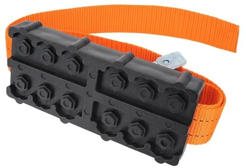 Correas de cadena de emergencia for neumáticos de arena, barro y nieve, bloques de tracción for neumáticos de coche, antideslizantes y duraderas de PU