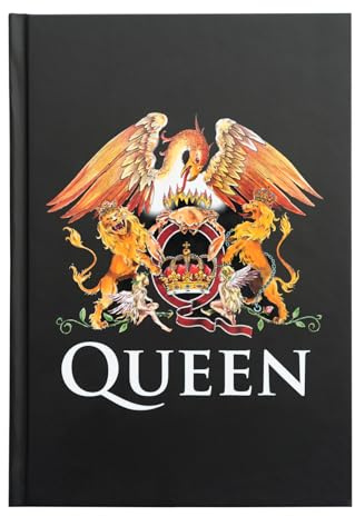 Grupo Erik | Carnet A5 Queen, Idée Cadeau | Couverture Rigide, Format Pratique | Notebook, Journal, Papeterie Rock, Musique, Cahier de Notes