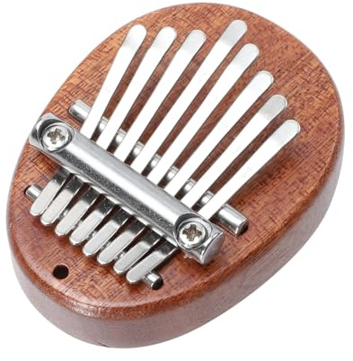 DECORNIJIA Portables Daumenklavier Aus Massivem Holz Leichtes Finger-kalimba-musikinstrument Für Anfänger Und Musikliebhaber Mini Handliches Klanginstrument Für Reise Und Freizeit