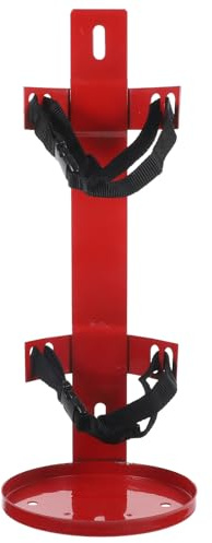 Didiseaon Supporto da Parete per Estintore con Gancio Regolabile e Cinghie Rinforzate, Staffa Montaggio Estintore 5-7 Kg per Casa, Ufficio, Veicoli e Barche