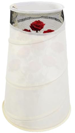 Conos de rosas para protección del invierno, collar reutilizable para protección contra la congelación, cubierta de arbusto de rosas, para patio al aire libre, guardería, jardín, paisaje, cama de