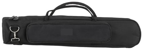 Gigbag für Altsaxophon Sopransaxophon-Saxophontasche, gerade Ausführung, dick gepolsterter Schaumstoff, Vlies-Innenstoff mit verstellbarem Schultergurt