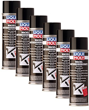 6X LIQUI Moly 6100 Wachs Unterbodenschutz schwarz anthrazit 500ml