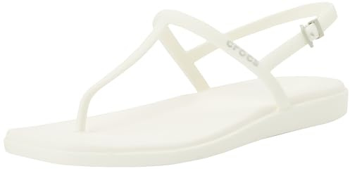 Crocs Miami Thong Flip, Infradito Donna, Chalk, 37/38 EU