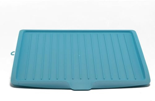 CROWNSHOP Drip Tray Plastic Worktop Dish Drainer Large Kitchen Sink Drying