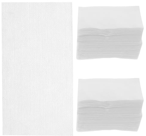 DECORNIJIA Dehnbare Make Up Pads Fusselfrei 500 Stück aus Vliesstoff und Vielseitig Einsetzbar für Täglichen Gebrauch und Kosmetikerinnen für Trockene und Feuchte Anwendung