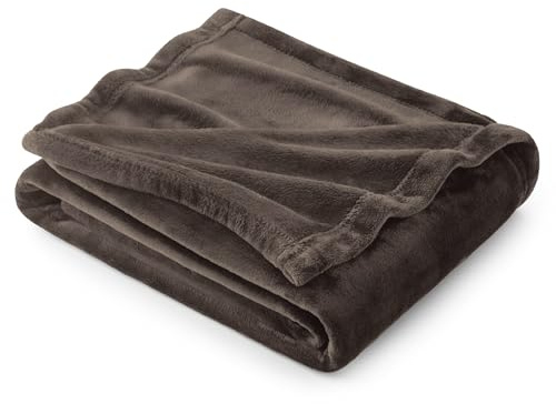 BEDSURE Kuscheldecke Flauschig Decke Fleecedecke - 150x200cm, Braun