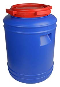 50L Weithalsfass Gärfass lebensmittelecht Maischefass Getränkefass Weinfass