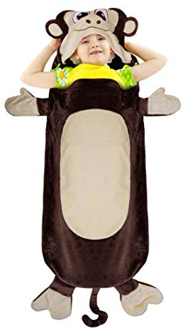 Catalonia Classy AFFE Couverture polaire de couchage en peluche douce en flanelle polaire toutes saisons 132 x 55 cm