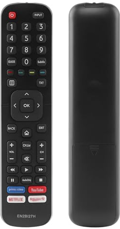 EN2BI27H Fernbedienung für Hisense 4K UHD TV, Kompatibel mit H32BE5500 H40BE5500 H43B7500UK H50B7500UK H43B7500 H55B7300 H65B7300 H43B7100