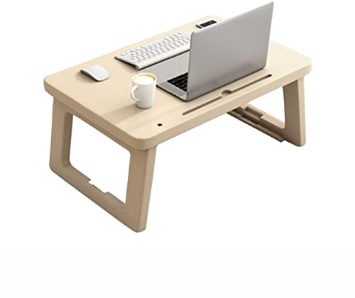 Tragbarer Tisch, Lap-Schreibtisch für Bett: niedriger Laptop-Tisch, Betttablett, faltbarer tragbarer Notebook-Ständer, zum Servieren von Frühstück, Tee, Kaffee, Essen, Studieren, Zeichnen, Sofaboden,
