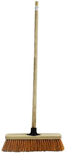 Indoor Broom Soft Bristles Sweeping Brush 12 Broom Wooden Floor Kitchen Kids Play Area