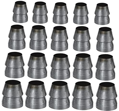 20St Hammeraxt Rutschfester Eisenkeil Stahlkeilmaul Griffkeil Metall-Keilhammer-Griff tragbare Grifffixierer Sicherheits-Rundgriffkeile handhaben Zubehör Suite Werkzeug Adapter