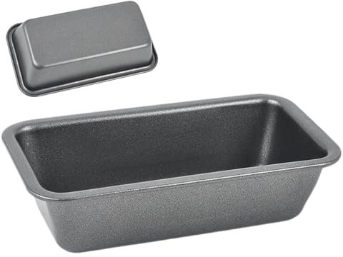 Generico Antihaft-Backform, Brotdose, rechteckig, 6 Zoll (15,2 cm), kleine rechteckige Backform für Brot und Kuchen, mit Antihaftbeschichtung, leicht zu lösen