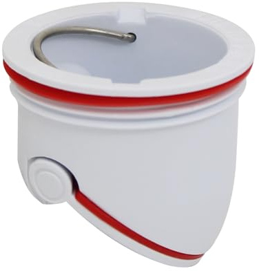 Geruchsverschluss für bodenablauf Badezimmer rückschlagventil für dusche Waschmaschine bodenabfluss Kunststoff abfluss rückschlagklappe Siphon abflussventil (41mm)