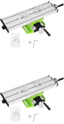 Lurrose 2 Set Micro Bench Drill Trapano A Batteria Trapano Bilanciere Strumento Per Lavorazione Del Legno Mini Martello Manubri Punte Per Trapano Power Rack Banco Da Lavoro Morsa