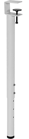 Pieds de table à clipser en forme de F pour plans de travail, réglables de 65 à 95 cm, design facile à installer, sans perçage, parfaits pour les bars de petit-déjeuner, les tables basses et les
