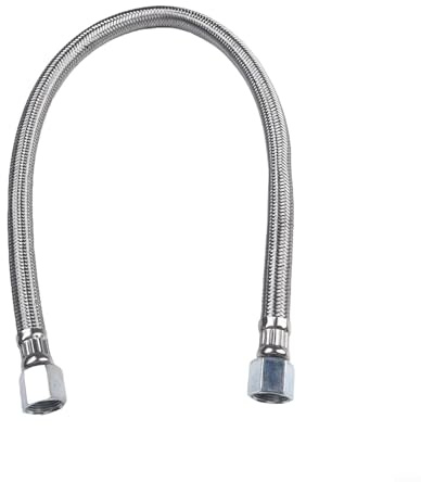 Edelstahl 550mm Luftpumpe Verbindungsrohr mit Rückschlagventil für Kompressoren