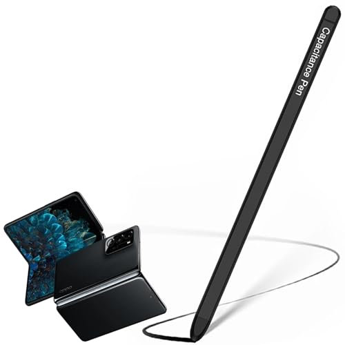 S Pen Replacement, Samsung z Fold7/Fold6/Fold5 Pen Stylus Pens, Input pen for Galaxy Fold Edition, Universal Stylus Slim Pens for Samsung Galaxy Z Fold7 Smartphone-Black