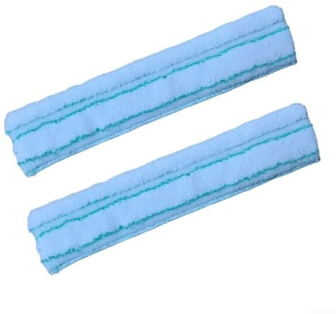 Niceminiwall Professional For Window Cleaner Replacement Mop Cloth 34x7.5cm Absorbent Microfiber Cleaning Pad for Classic For Window Wiper 2 in 1 55238 Floor Glass Mirror Surface